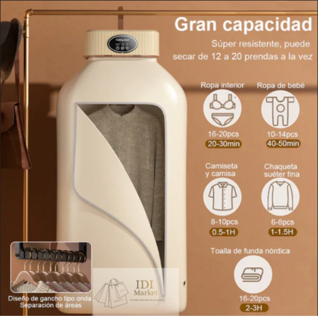 👉Seca tu ropa en minutos y olvídate del olor a humedad este invierno