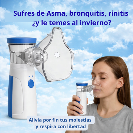 🌬️ Alivio inmediato para tu Asma, alergias o bronquitis invernales !!